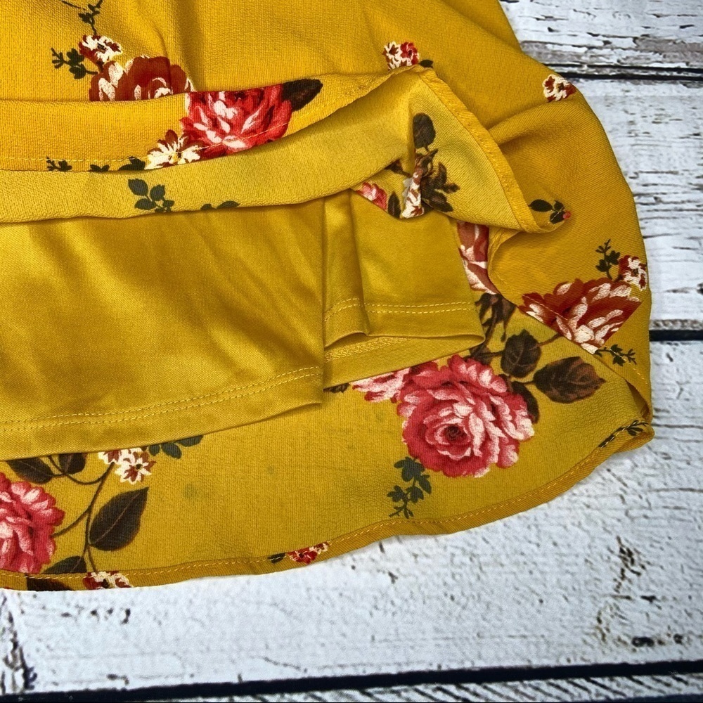 NWT Altar'd State Floral Print Ruffle Dress Size M - Picture 4 of 8